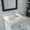 Раковина над стиральной машинкой AMELI 60*55