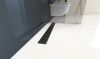 Трап Simple, в компл. с решеткой, сифоном и опорой 75 см, черный APZ10BLACK-750M Alcadrain 