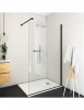 Душевая ограждение WALK IN 130 1300*1950, черный/прозрачное/6 мм, SP-130-C-B GOOD DOOR
