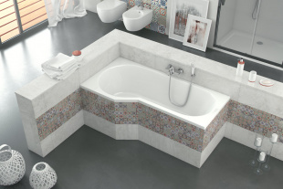 Ванна акриловая BE SPOT 160x80 (L) EXCELLENT