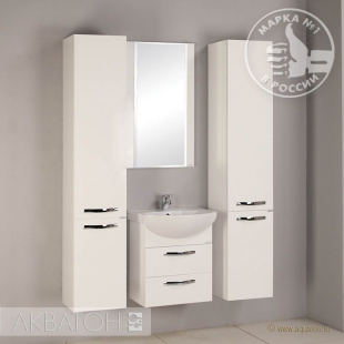 Тумба АРИЯ 50 М подвесная, 1A140001AA010 /47х54,2х30,9/ (белая) АКВАТОН